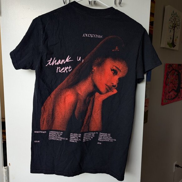 Official Ariana Grande Thank U, Next Sweetener World Tour Tee Size Small - Picture 6 of 9